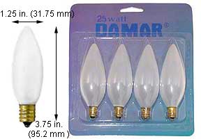 Incandescent Incandescent CTF 25CTF  32MM4-Pack