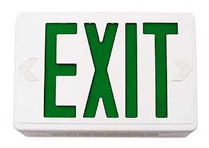 Specialty Emergency - Exit Fixtures Exit Fixtures EXU2GW