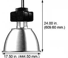 Fixtures H.I.D. Fixtures Industrial Lighting SK1640MQ-PN QUAD W/O LAMP