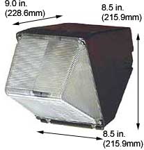 Fixtures H.I.D. Fixtures Building Mount Lighting WLS-35HPK