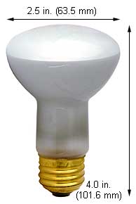 Incandescent Incandescent R20 50R20/FL/SS 130V SAFE-SHIELD