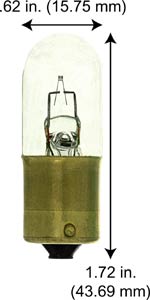 Incandescent Miniature T5 1874