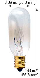Incandescent Incandescent T7 25T7C