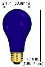 Incandescent Colored A Lamps 25A/B