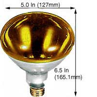 Incandescent Colored Reflector - Par 120BR40A