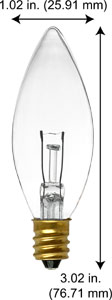 Incandescent Incandescent CTC 40CTC/SS