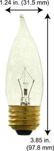 Incandescent Incandescent EFC 25EFC  32MM