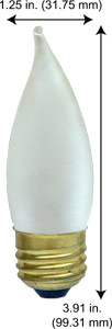 Incandescent Incandescent EFF 60EFF/SS 130V SAFE-SHIELD