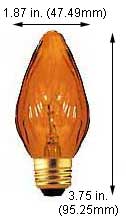 Incandescent Incandescent F15 40F15A/SS