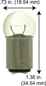 Incandescent Miniature G6 72