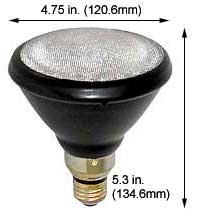 H.I.D. Mercury Vapor Par38 H44GS100M