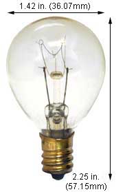 Incandescent Incandescent S11C 40S11/CL