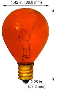 Incandescent Colored Sign Lamps 10S11/79TA