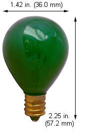 Incandescent Colored Sign Lamps 10S11/79TG