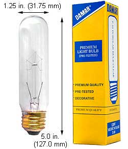 Incandescent Incandescent T10 60T10/CL