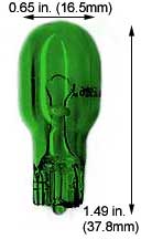 Incandescent Miniature T5 918/GREEN
