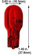 Incandescent Miniature T5 918/RED