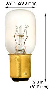 Incandescent Incandescent T7 25T7DC