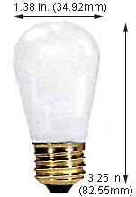 Incandescent Incandescent S14 11S14IF