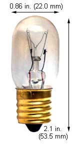 Incandescent Incandescent T7 15T7N