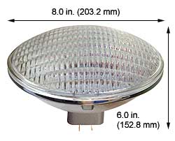 ***CLOSEOUT*** Tungsten Halogen(Quartz) Par 500PAR64WFL 130V