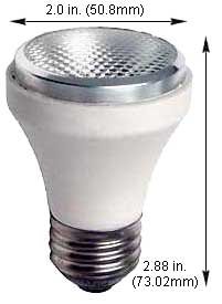 Tungsten Halogen(Quartz) Tungsten Halogen Bulbs Medium Par16 75PAR16QNFL/30