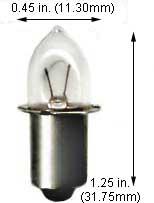 Incandescent Miniature B3.5 KPR118 or KPR 18