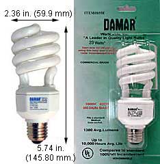 Specialty Carded Bulbs H23SL