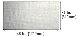 Fixtures Fixture Accessories 2 X 4 ACRYLIC LENS