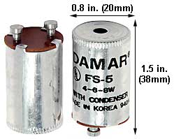 Ballasts Ballast Accessories Starters FS5