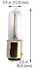 Tungsten Halogen(Quartz) Tungsten Halogen JD 150QCL/DC