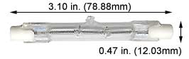 Tungsten Halogen(Quartz) Tungsten Halogen J 300T3QCL/3 
