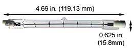 Tungsten Halogen(Quartz) Tungsten Halogen T3 300T3QCL
