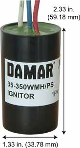 Ballasts Ballast Accessories Ignitors 35-350WMH/PS IGNITOR