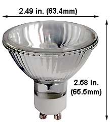 Tungsten Halogen(Quartz) Tungsten Halogen Par20 Q50PAR20/MFL23/GU10/CG 130V (EXN)