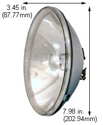 Incandescent Marine Bulbs 120PAR64VNSP 6V #39395