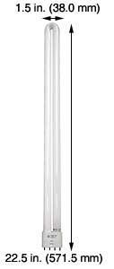 ***CLOSEOUT*** Compact Fluorescent Plug-in Compact Fluorescent FT40DL/830/RS 