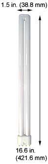 ***CLOSEOUT*** Compact Fluorescent Plug-in Compact Fluorescent FT36DL/835 