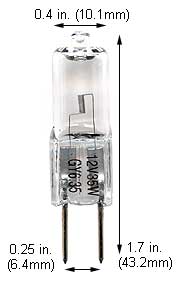 Tungsten Halogen(Quartz) Tungsten Halogen JC JC 35