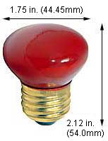 Incandescent Incandescent R14 25R14FL/MED/RED
