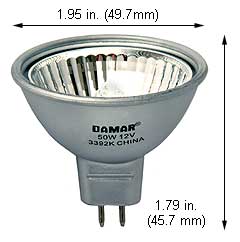 Tungsten Halogen(Quartz) Tungsten Halogen MR16 EXN/SILVER 
