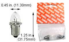 Incandescent Miniature B3.5 K13-2  (Carded)