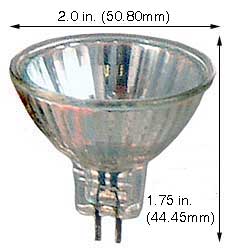 Tungsten Halogen(Quartz) Tungsten Halogen MR16 50MR16/IR/SP10/C 