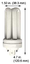***CLOSEOUT*** Compact Fluorescent Plug-in Compact Fluorescent F18TBX/SPX41/A/4P