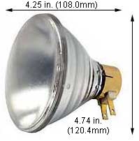 Tungsten Halogen(Quartz) Tungsten Halogen Bulbs Medium Par38 90PAR3FL