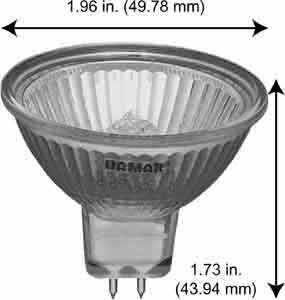 Tungsten Halogen(Quartz) Tungsten Halogen MR16 Q10MR16/CG/FROST  12V