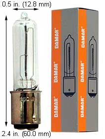 Tungsten Halogen(Quartz) Tungsten Halogen JD 150QCL/DC
