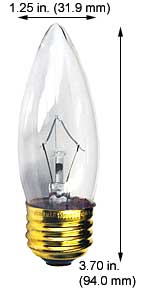 Incandescent Incandescent ETC 60ETC  32MM