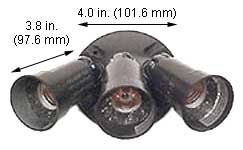 Fixtures Incandescent Fixtures Par Holders 3 LAMP PAR HOLDER KIT