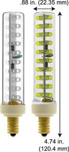 Incandescent Exit Sign Bulbs NMG20E12